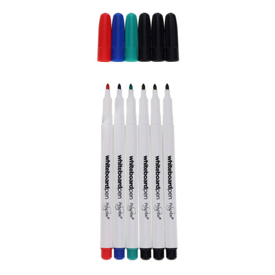 Pro:Scribe Whiteboard Pens - Assorted - Pack of 6