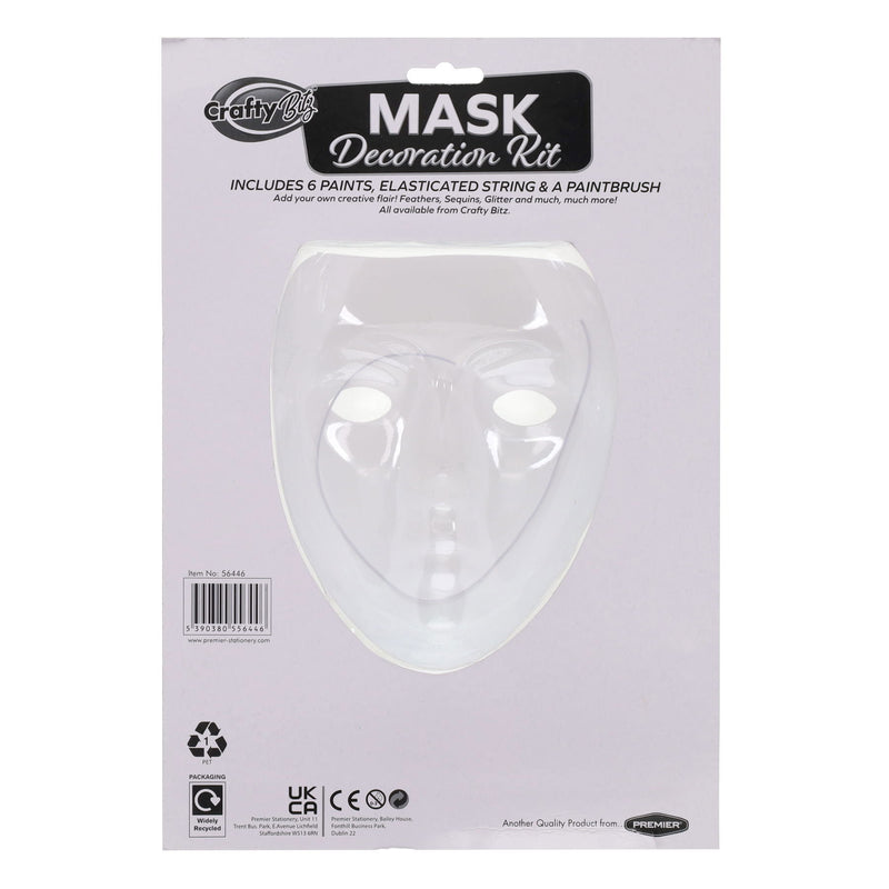 Crafty Bitz Mask Decoration Kit - 8 Pieces