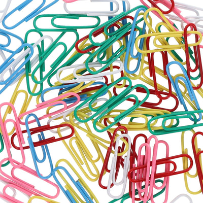 Premier Office Paper Clips - Multicolour - Tub of 200