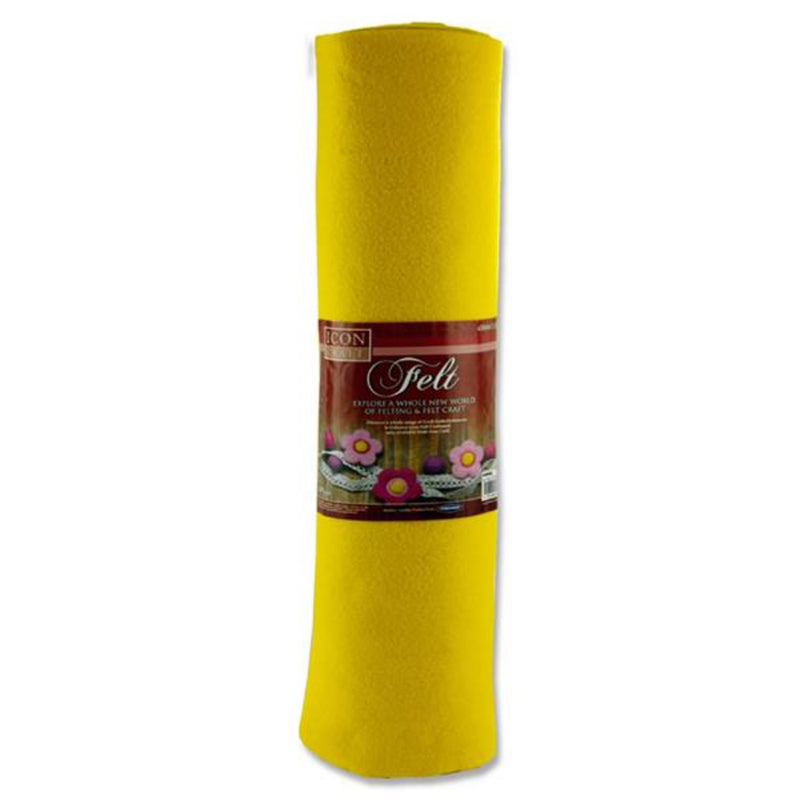 Icon Felt Roll - 5m x 45cm - Yellow
