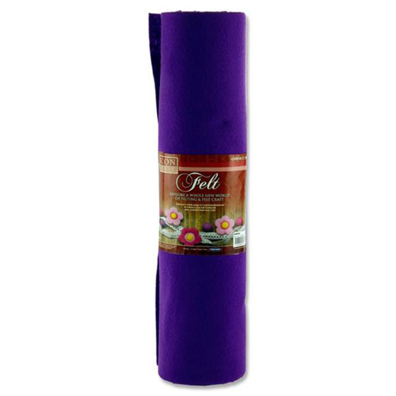 Icon Felt Roll - 5m x 45cm - Purple