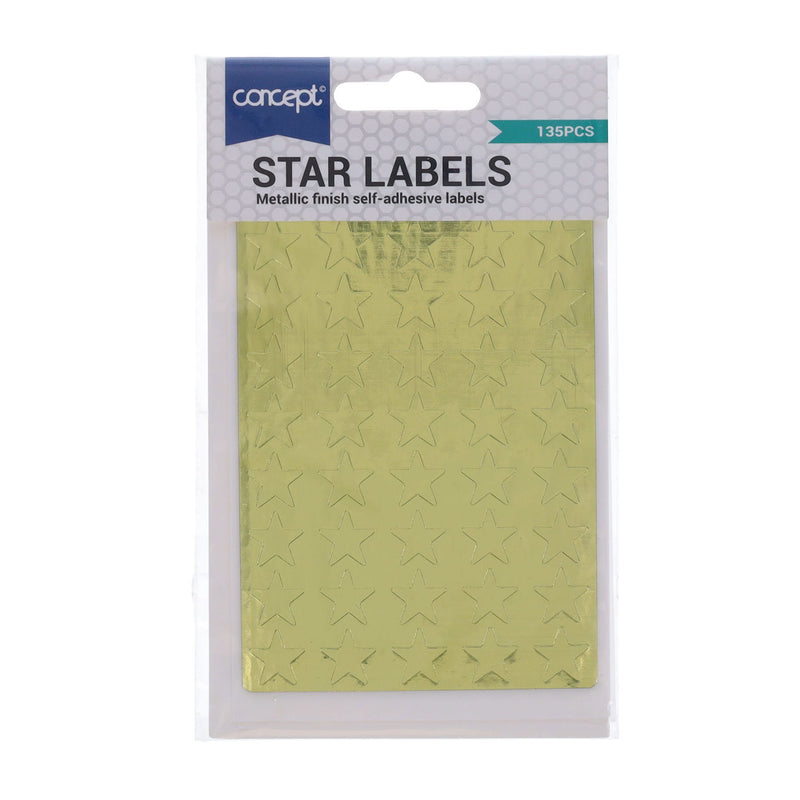 Concept Gold Stars - Pack of 135