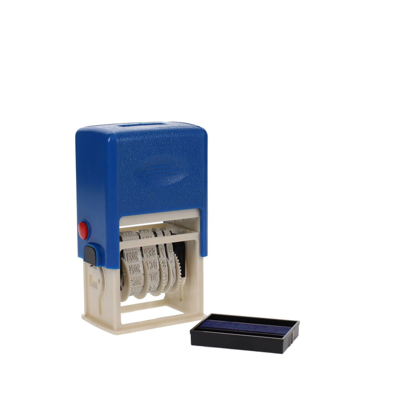 Concept Office Pro Self-Inking Date Stamper - Black Ink