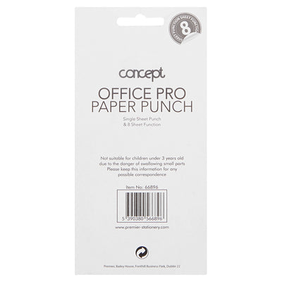 Concept Office Pro Single Hole Paper Punch - 6mm