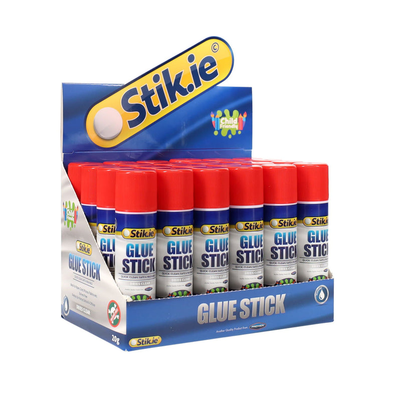 Stik-ie Glue Stick - 20g - Box of 24