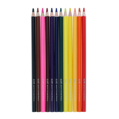 Icon Artist's Studio Superior Colour Pencils - 4mm Nib - Pack of 12