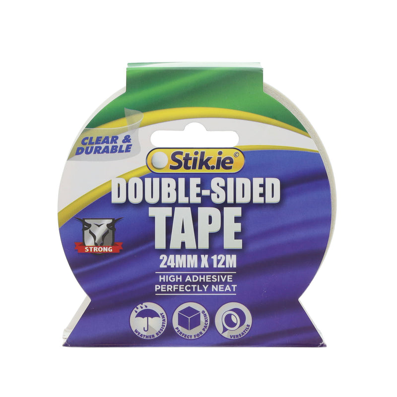 Stik-ie Double Sided Tape - 12m x 24mm