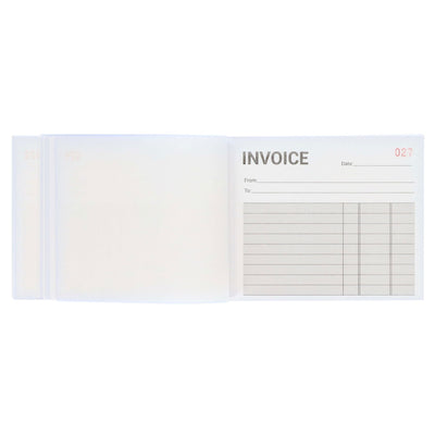 Concept 4X5 Carbonless Invoice Duplicate Book - 100 Pages