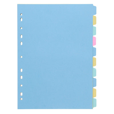 Premier Office Subject Dividers - 150 gsm - 10 Tabs