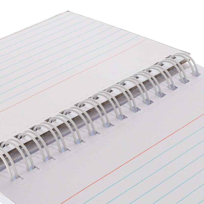 Concept 5x3 Spiral Ruled Index Cards - White - 50 Cards