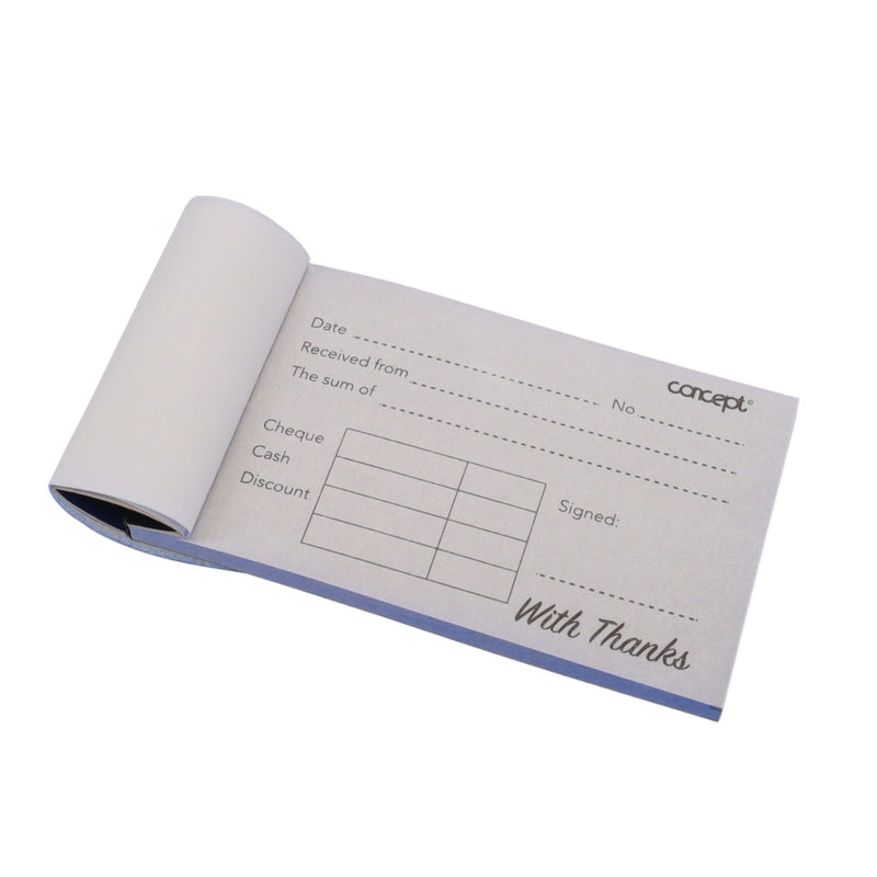 Premier Office 4x2.5 Carbonless Duplicate Cash Receipt Book
