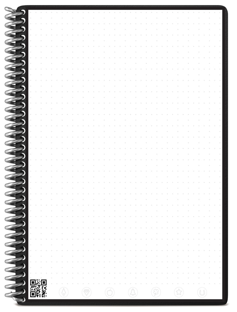 BIC A4 Rocketbook Core Letter Dotted - Black - 32 Pages