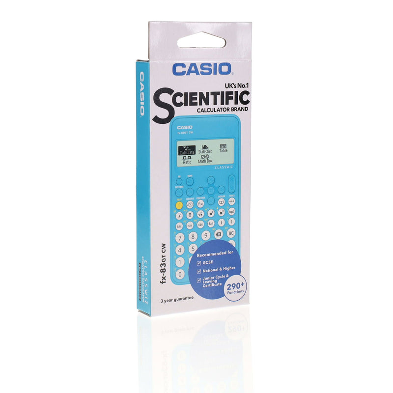 Casio Fx-83Gtcw Scientific Calculator - Blue