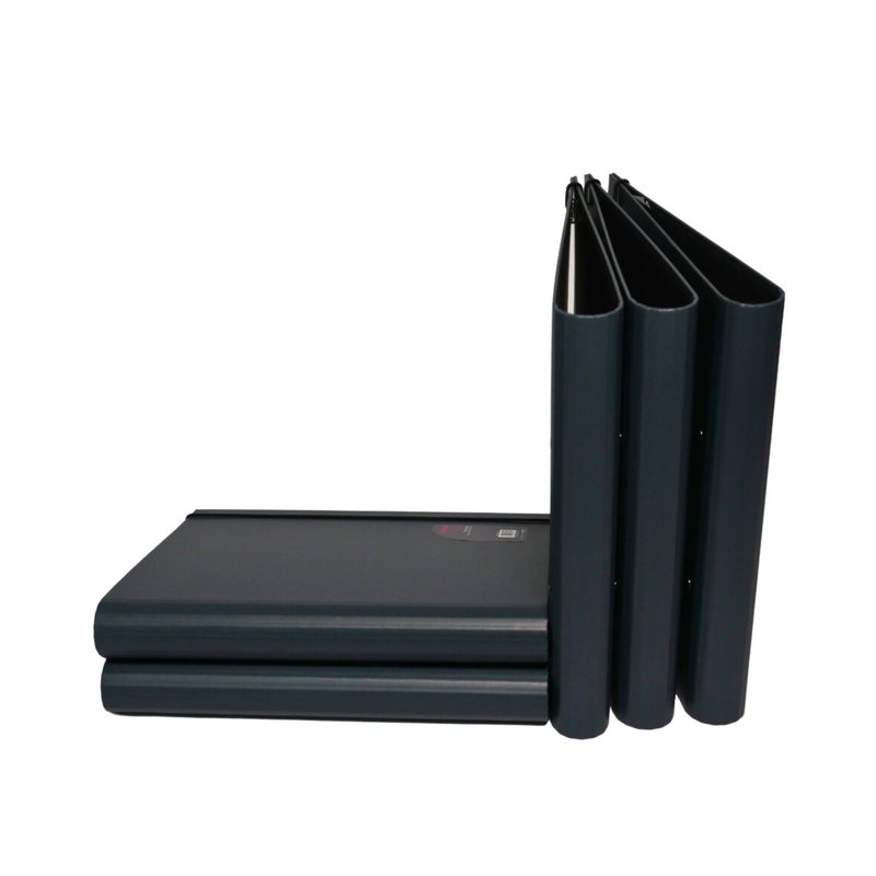 Concept Multipack | A4 Ring Binder File Black - Pack of 5