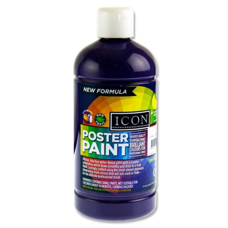 Icon Poster Paint - 500ml - Violet