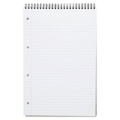 Concept A4 Durable Cover Spiral Refill Pad - 160 Pages