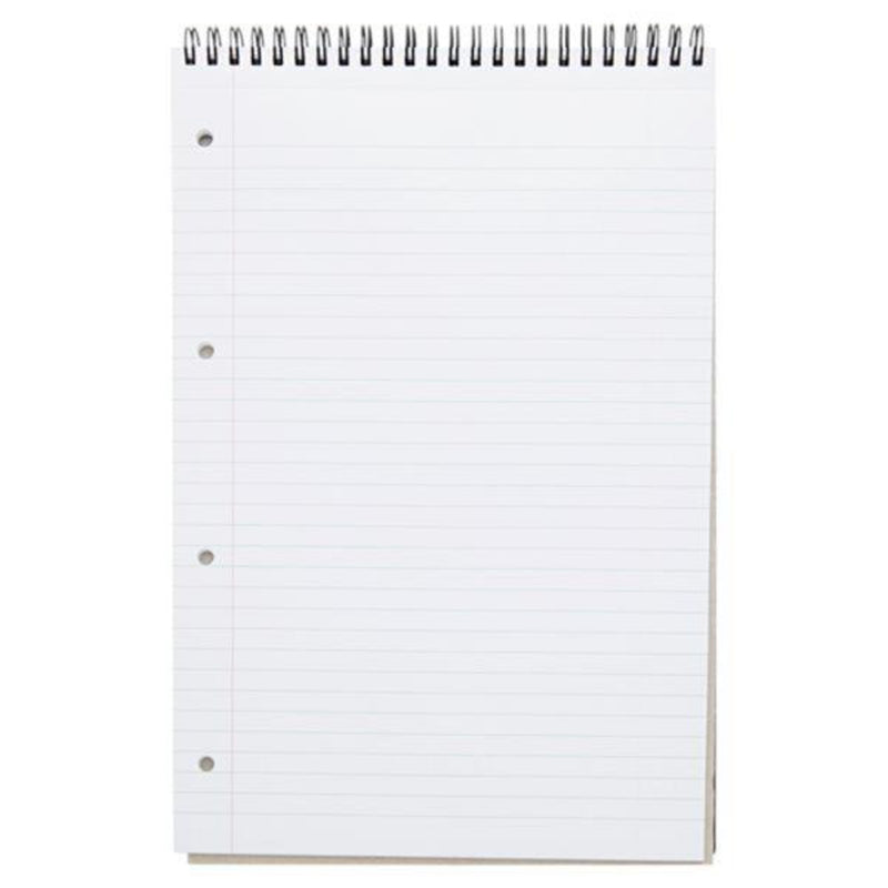 Concept A4 Durable Cover Spiral Refill Pad - 160 Pages