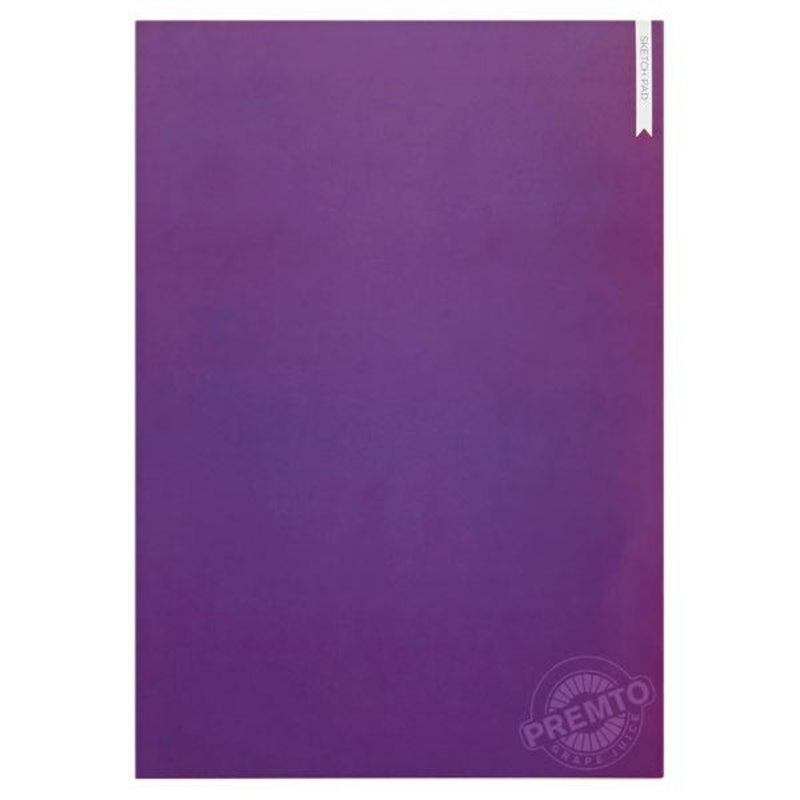 Premto A4 Sketch Pad 30 Sheets - Grape Juice