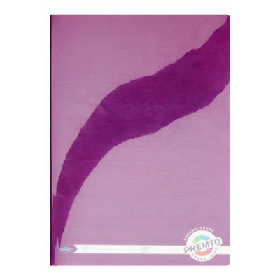 Premto A4 Durable Cover Manuscript Book - 120 Pages - Grape Juice Purple