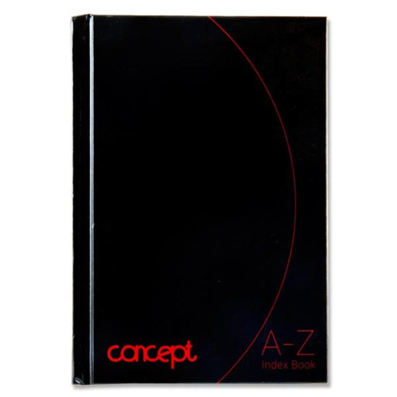 Concept A6 A-Z Index Book - 192 Pages