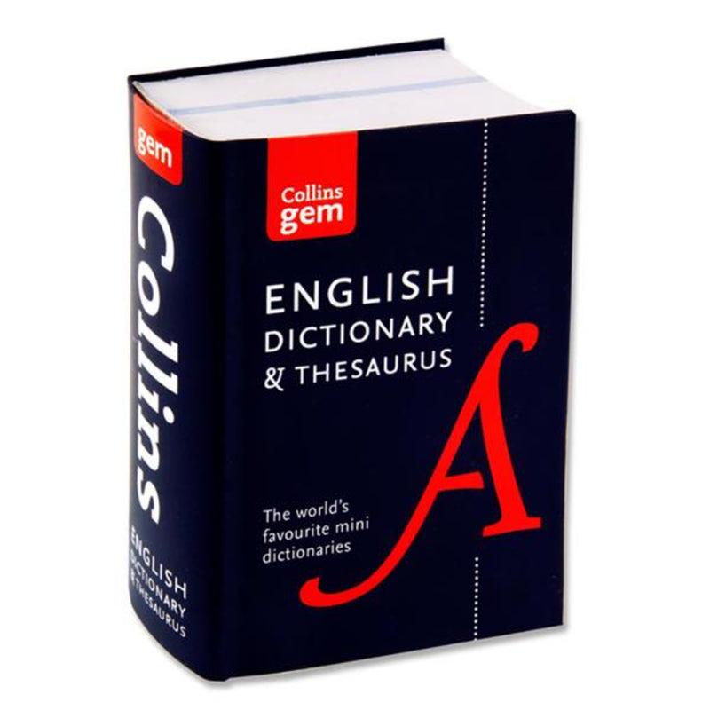Collins Gem Dictionary & Thesaurus - English