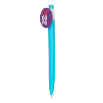 gogopo-logo-ballpoint-pen-blue|Stationery Superstore