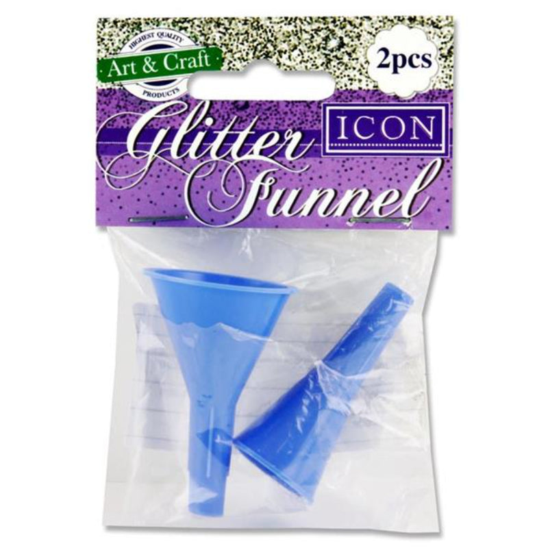 Icon Glitter Funnels - Pack of 2