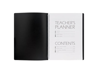 Student Solutions A4 Teacher's Planner - Black