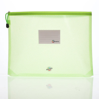 Premto B4+ Ultramesh Expanding Wallet with Zip - Caterpillar Green