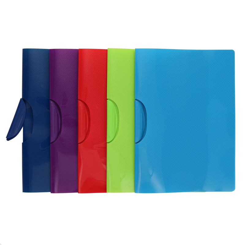 Premto Multipack | A4 Presentation Folder with Swing Clip - Pack of 5