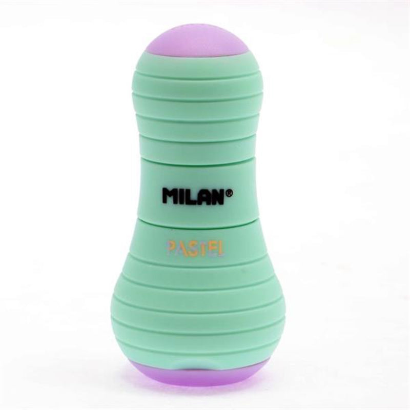 Milan Sway Sharpener/eraser Capsule Pastel Green