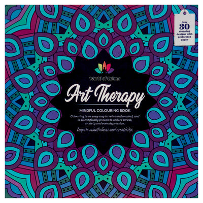 World Of Colour Art Therapy - Mindful Colouring Book