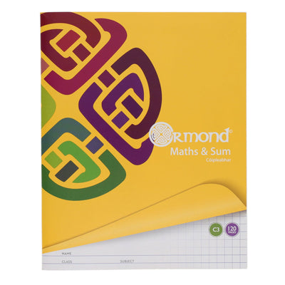 Ormond Multipack | C3 Sum - Squared Paper - 120 Pages Pack of 5