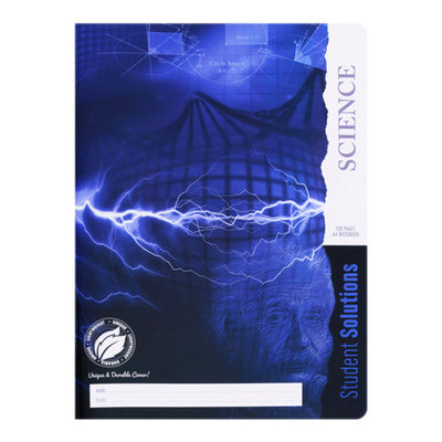 Student Solutions A4 Durable Cover Subject Notebook - 120 Pages - Science