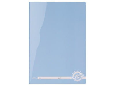 Premto Pastel A4 Durable Cover Manuscript Book - 120 Pages - Cornflower Blue
