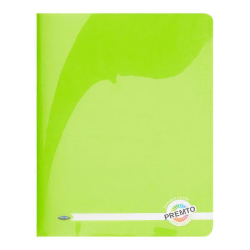 Premto 9x7 Durable Cover Exercise Book - 128 Pages -Caterpillar Green