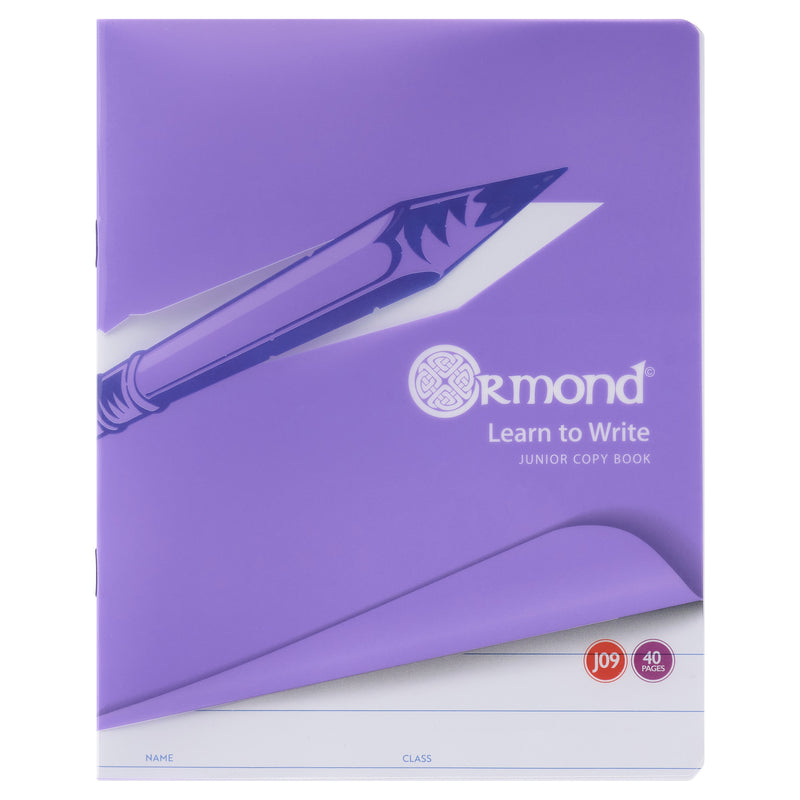 Ormond Durable Cover Copy Book - 40Pg - J09 Junior