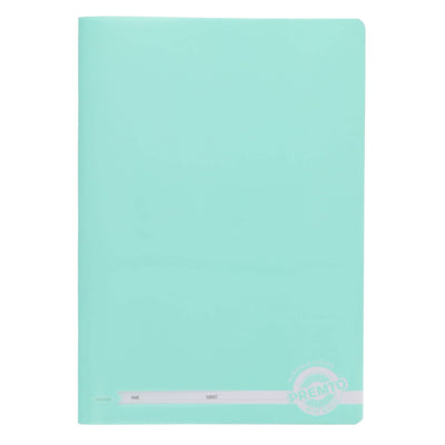 Premto A4 Durable Cover Manuscript Book - 160 Pages - Pastel Mint Magic