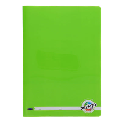 Premto A4 Durable Cover Manuscript Book S1 - 120 Pages - Caterpillar Green