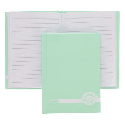 Premto Pastel A6 Hardcover Notebook - 160 Pages - Pastel - Mint Magic