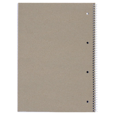 Premto Pastel A4 Spiral Notebook - 160 Pages - Primrose
