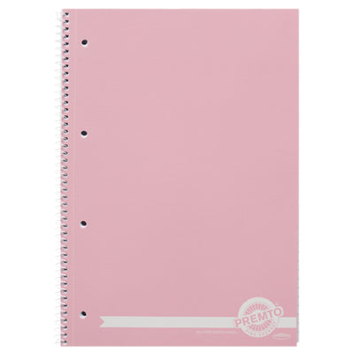 Premto A4 160Pg Spiral Notebook Pastel - Pack of 5