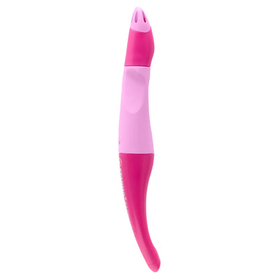 Stabilo Easy Original Ballpoint Pen Pink - Right Handed with Blue Ink