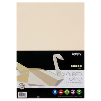 premier-activity-a4-card-160-gsm-ivory-50-sheets|Stationery Superstore