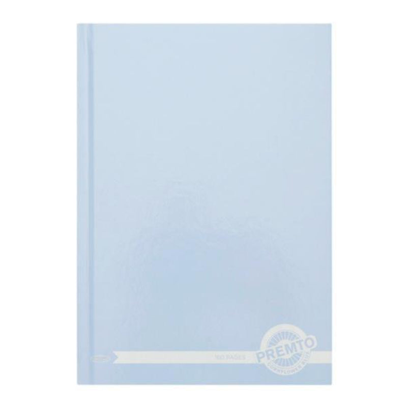 Premto Pastel A5 Hardcover Notebook - 160 Pages - Cornflower Blue