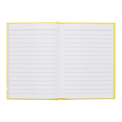 Premto A6 Hardcover Notebook - 160 Pages - Sunshine Yellow