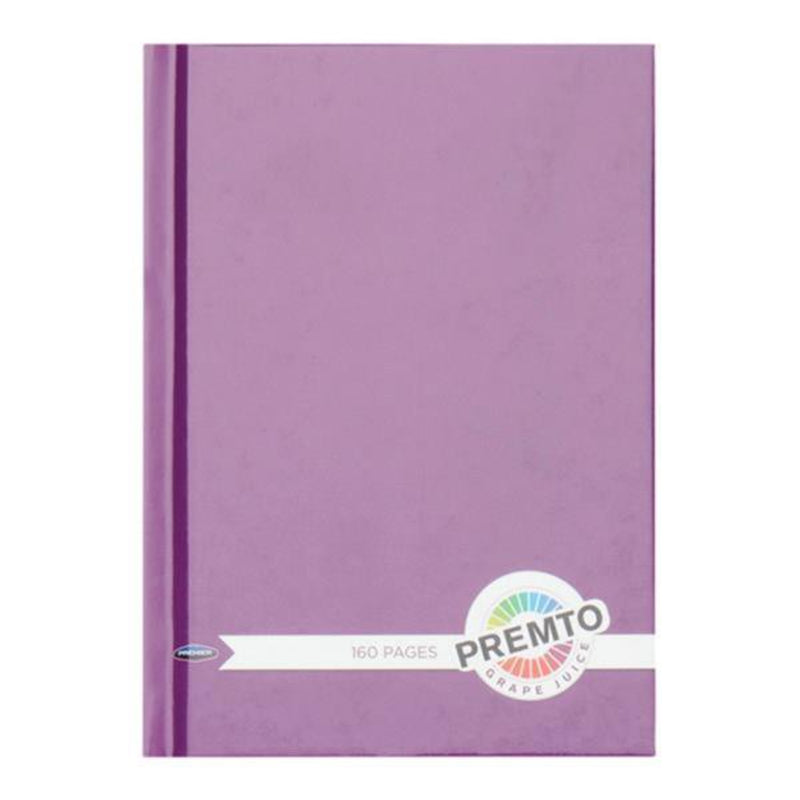 Premto A6 Hardcover Notebook - 160 Pages - Grape Juice Purple