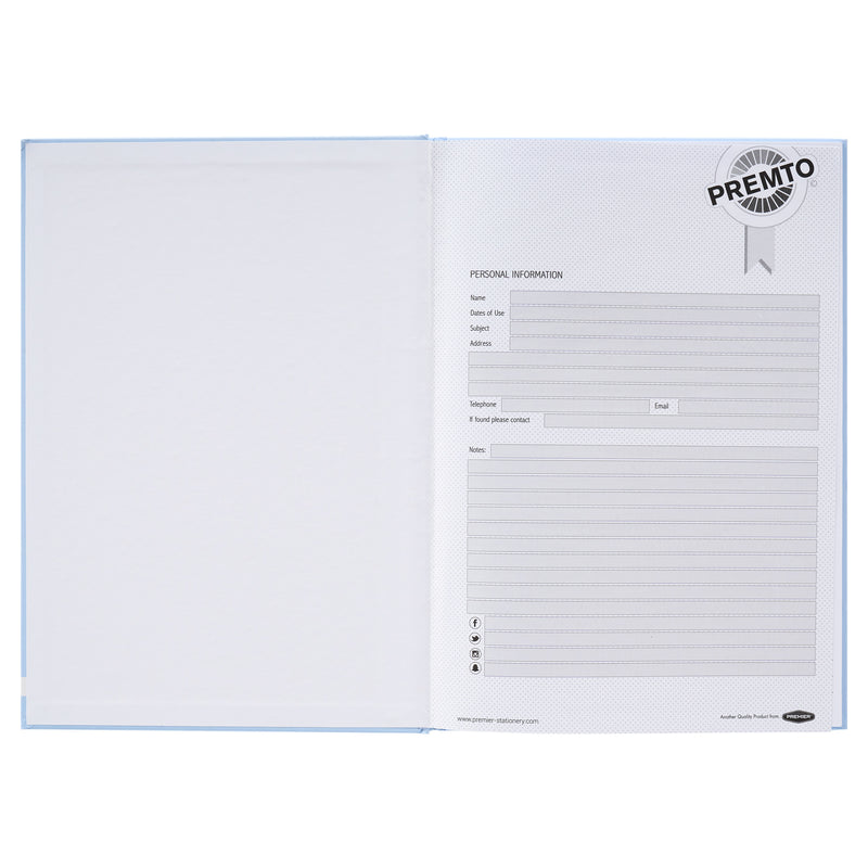 Premto Multipack | Pastel A4 160pg Hardcover Notebook - Pack of 3