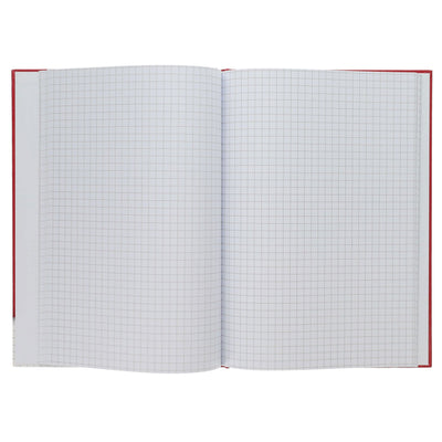 Ormond A4 Maths Hardcover Copy Book - 7mm Squares - 128 Pages