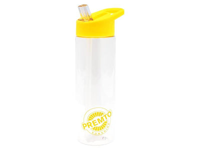 Premto 700ml Tritan Bottle - Clear - Sunshine Yellow